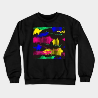 Abstract Doodles Fashion Crewneck Sweatshirt